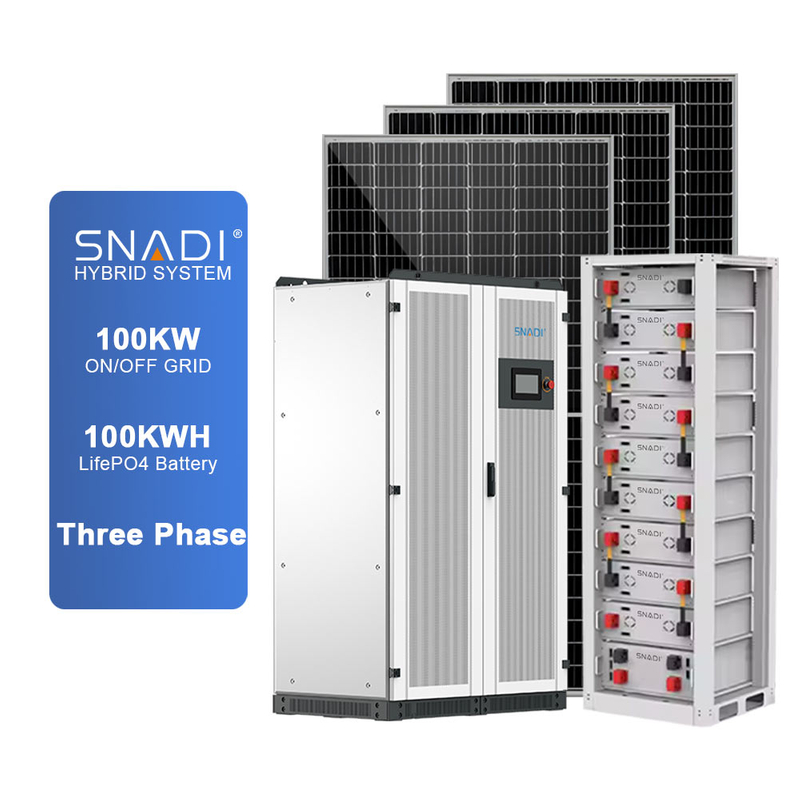 SNADI 100KW 100KWH商业和工业储能系统