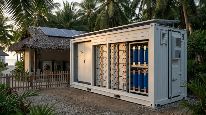 snadi-hybrid-ess-度假村-电源解决方案-菲律宾