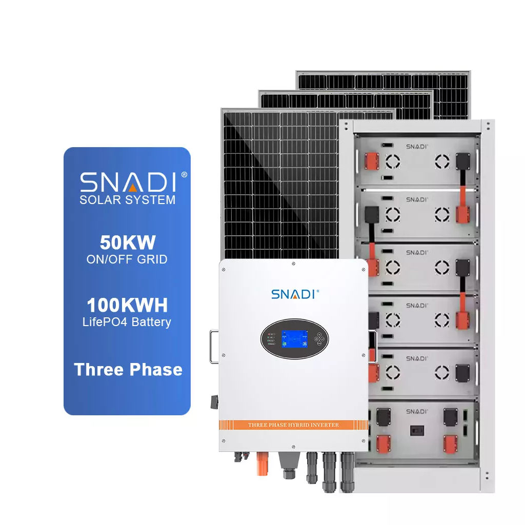 SNADI 50KW商业和工业储能系统