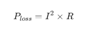 电力损耗公式-i2r