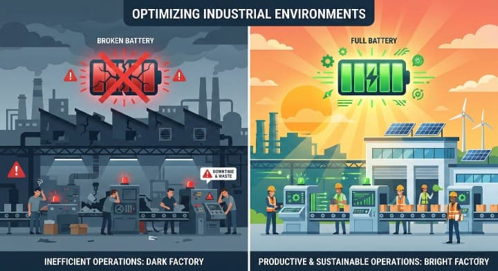 工业效率太阳能电池存储比较