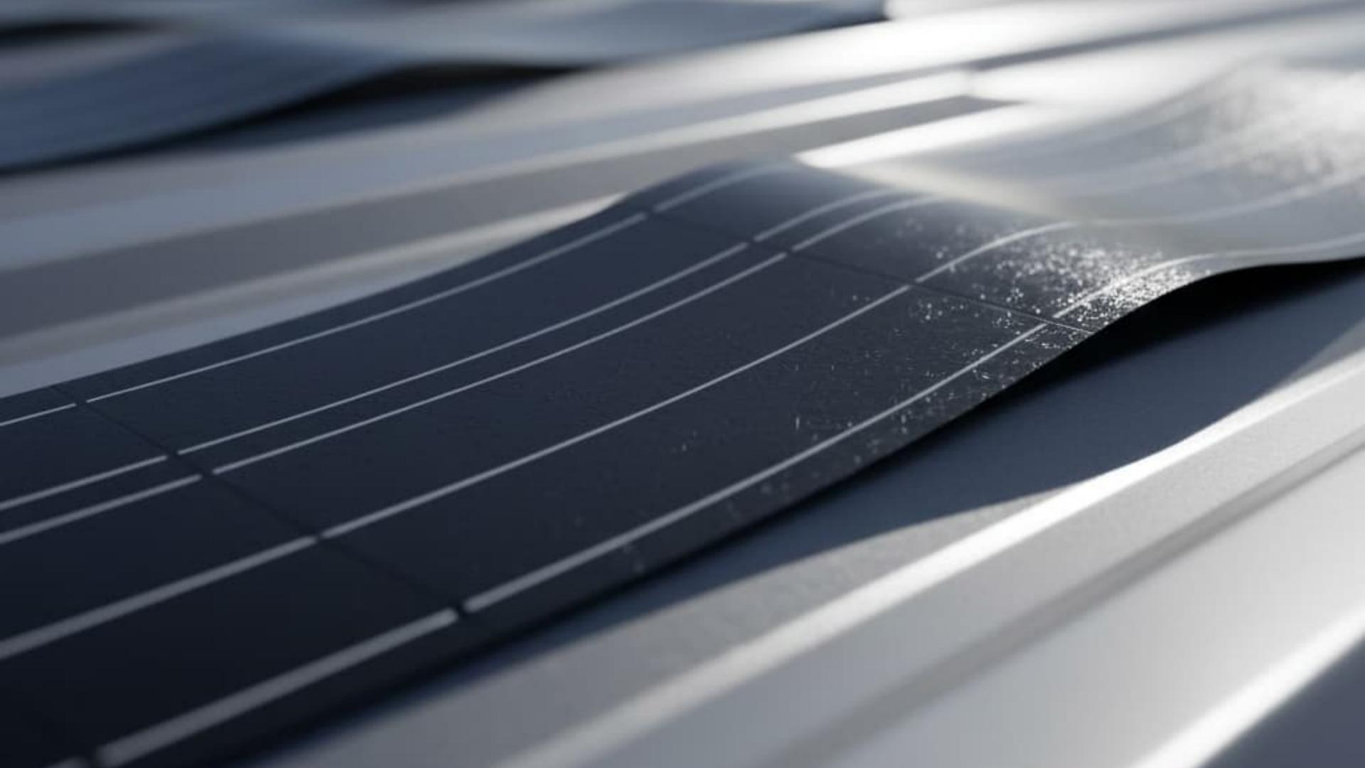 黑色柔性太阳能电池板 